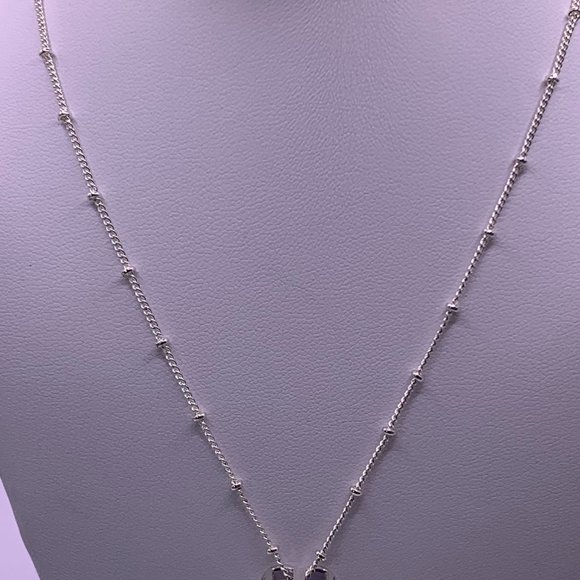 Purple Heart Swarovski Elements Pendant Necklace - Picture 3 of 3